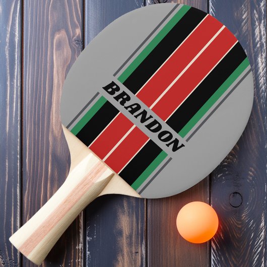 ヴィンテージVHSボーストライプド名 卓球ラケット