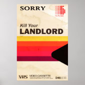 ヴィンテージVHSレトロパロディVAPELWAVE抗パピタリスト ポスター (正面)