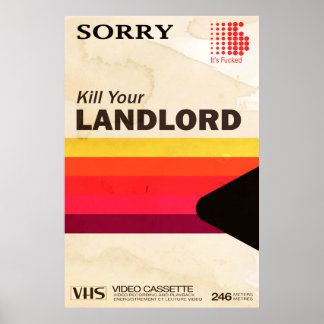 ヴィンテージVHSレトロパロディVAPELWAVE抗パピタリスト ポスター