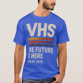 ヴィンテージVHS - 未来はここに Tシャツ