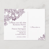 ヴィンテージVineyard写真日付はがきを保存 案内ポストカード (裏面)