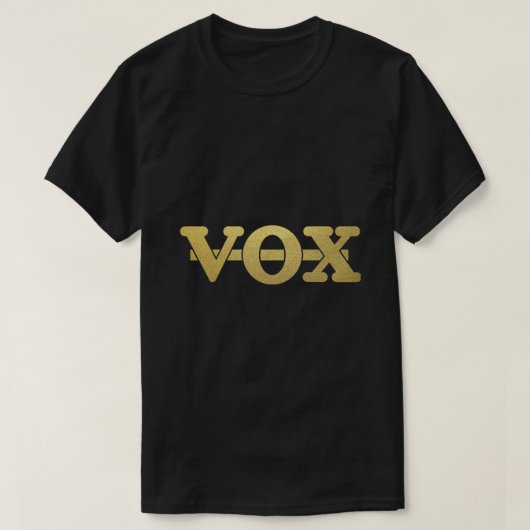 ヴィンテージVOXロゴエッセンシャルTシャツ Tシャツ (デザイン正面)