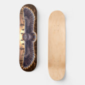 ヴィンテージVRおよびゲームフクロウ スケートボード (正面)