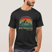 ヴィンテージWaymaker Promise Keeper Miracle Worker Chr Tシャツ (正面)