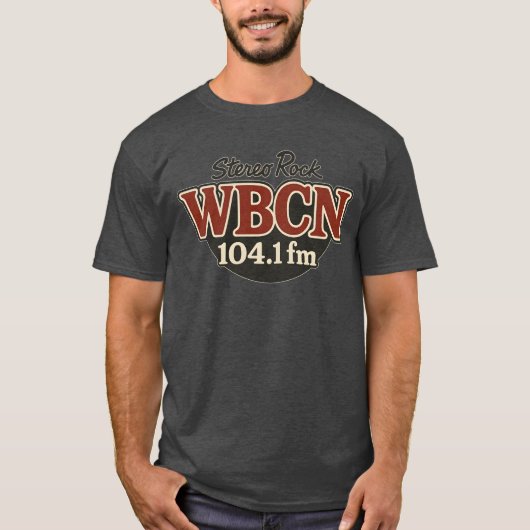 ヴィンテージWBCN 104.1 Tシャツ (正面)