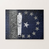 ヴィンテージWe The People ogシールキャノンフラグ ジグソーパズル (横)