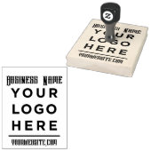 ヴィンテージWebサイトあなたのビジネスロゴのカスタム ラバースタンプ (押印)