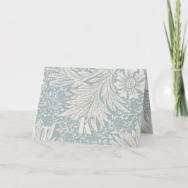 ヴィンテージWilliam Morris Marigoldパターンノートカード サンキューカード