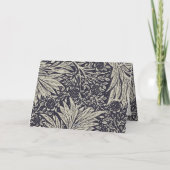 ヴィンテージWilliam Morris Marigoldパターンノートカード サンキューカード (裏面)