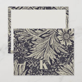 ヴィンテージWilliam Morris Marigoldパターンノートカード ノートカード (正面/裏面)