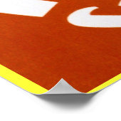 ヴィンテージWPAおもしろいサイドアップポスタープリント ポスター (角)