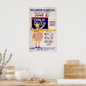 ヴィンテージWPA Federal Theater Project Hollywood 遊 ポスター (キッチン)