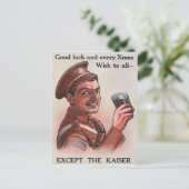 ヴィンテージWW1クリスマスポストカード ポストカード (スタンド正面)