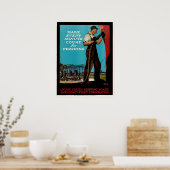 ヴィンテージWW1緊急艦隊の愛国的造船業者 ポスター (キッチン)