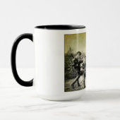 ヴィンテージWWIフォト飲料マグカップ マグカップ (左)