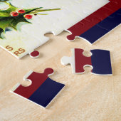 ヴィンテージWWI愛国的なクリスマスパズル ジグソーパズル (側面)