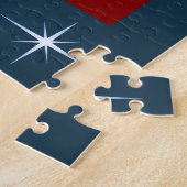 ヴィンテージWWI愛国的なクリスマスパズル ジグソーパズル (側面)