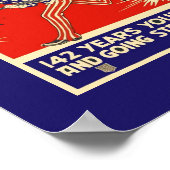 ヴィンテージWWI UNGUL SAM 1918年7月4日ポスターイメージ ポスター (角)