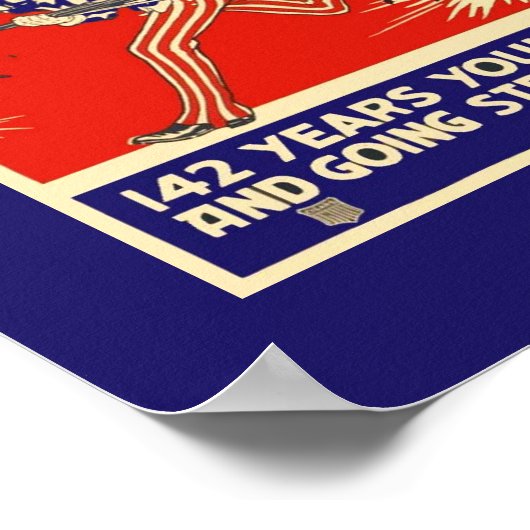 ヴィンテージWWI UNGUL SAM 1918年7月4日ポスターイメージ ポスター (角)