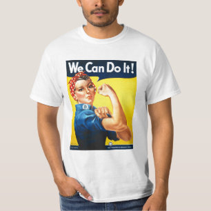 ヴィンテージWWIIポスター私達はそれをしてもいいです Tシャツ