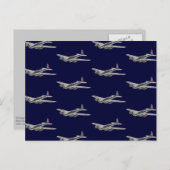 ヴィンテージWWII米国航空機2 ポストカード (正面/裏面)