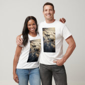ヴィンテージWWII US Airplanes in Sky T-Shirt Tシャツ (ユニセックス)