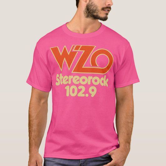 ヴィンテージWZZQ 102.9 Tシャツ (正面)