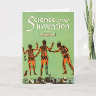 ヴィンテージX線人間銃SF発明 カード