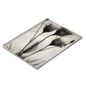 ヴィンテージX線花 ノートブック (左側)