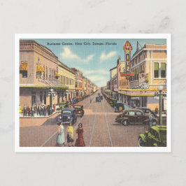 ヴィンテージYbor City, Tampa，フロリダ州ビジネス通り ポストカード