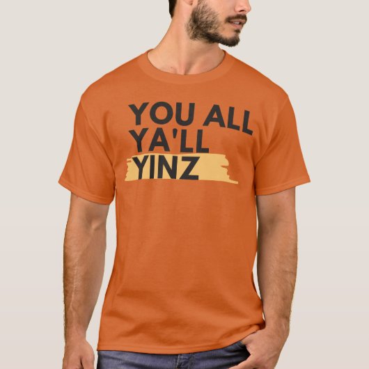 ヴィンテージYinz Tシャツ (正面)