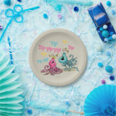 ヴィンテージYip-Yips ペーパープレート (パーティー)