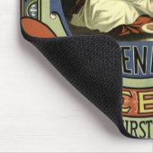 ヴィンテージZwieback広告 マウスパッド (コーナー)