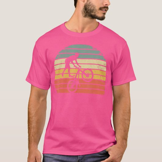 ヴィンテートBmxライダー Tシャツ (正面)