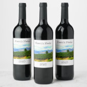 ヴィンパーソナライズされたヤードワインラベルデザイン ワインラベル (ボトル)