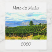 ヴィンパーソナライズされたヤードワインラベルデザイン ワインラベル (シングルラベル)