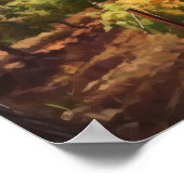 ヴィンフランスのヤード・ランドスケープ・アートプリントポスター ポスター (角)