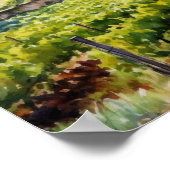 ヴィンフランスのヤード・ランドスケープ・アートプリントポスター ポスター (角)