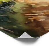 ヴィンフランスのヤード・ランドスケープ・アートプリントポスター ポスター (角)