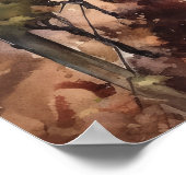 ヴィンフランスのヤード・ランドスケープ・アートプリントポスター ポスター (角)