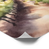 ヴィンフランスのヤード・ランドスケープ・アートプリントポスター ポスター (角)