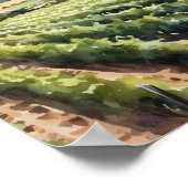 ヴィンフランスのヤード・ランドスケープ・アートプリントポスター ポスター (角)