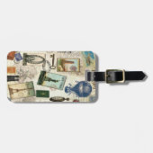 ヴィンモダンテージ旅行荷物タグ ラゲッジタグ (正面横)