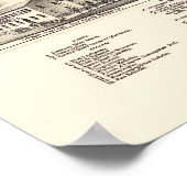 ヴィンランド， NJパノラママップ – 1885 ポスター (角)