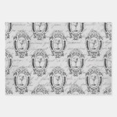 ヴィンルージュフランスのワイン ラッピングペーパーシート (正面2)