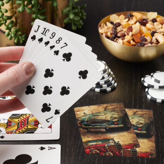 ヴィン動揺してテージ自動車収集家 トランプ (インサイチュ)