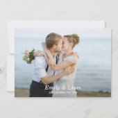 ヴィン素朴テージ結婚旅行サンキューカード サンキューカード (裏面)