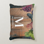 ヴィン素朴ヤードウッド&ブズモノグラム アクセントクッション (正面(垂直))