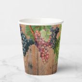 ヴィン素朴ヤードウッド&ブドウ 紙コップ (左)