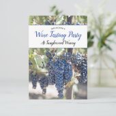 ヴィン素朴ヤードワイン試飲パーティー 招待状 (スタンド正面)